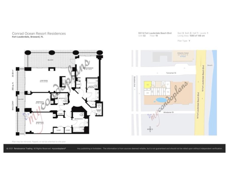 Condo for sale at Ritz Carlton Residences Fort Lauderdale Beach R1902
