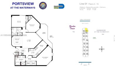 Comprar apartamento en Portsview at the Waterways 1001