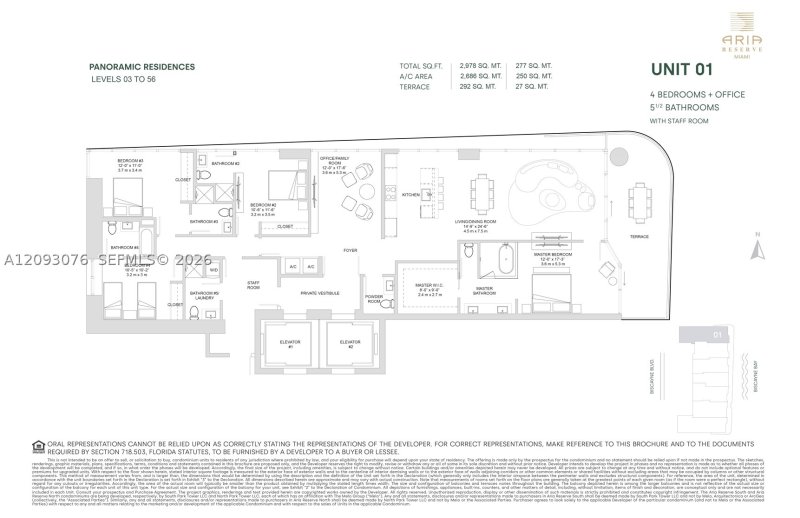 Comprar apartamento no Aria Reserve Miami 2201