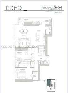 Comprar apartamento en Echo Brickell 3804