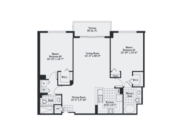 Apartment for rent at 2080 Ocean Drive 703