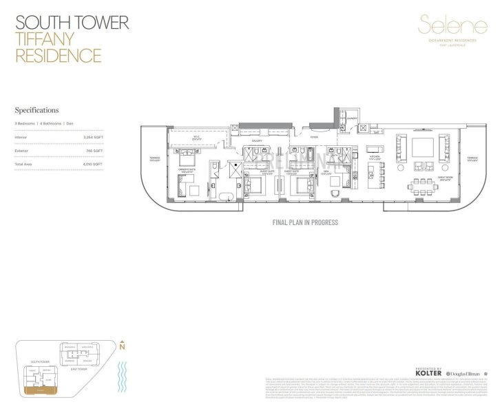 Condo for sale at Selene Oceanfront Residences 402-S