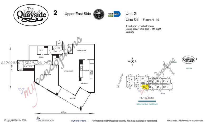 Comprar apartamento en Towers of Quayside 2 908