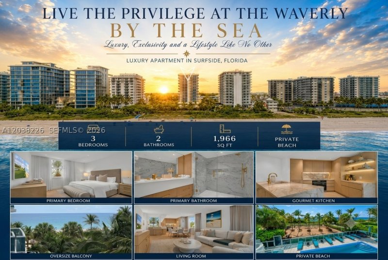 Comprar apartamento no The Waverly At Surfside 422