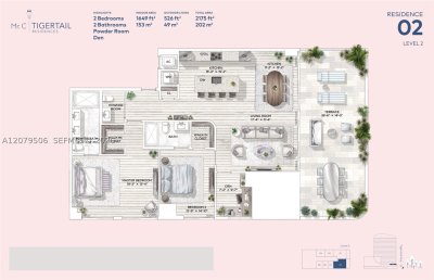 Comprar apartamento en Mr. C Residences Tigertail Tower 202