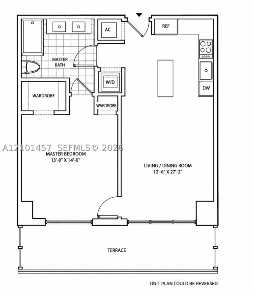 Condo for sale at Brickell House Condo 1203