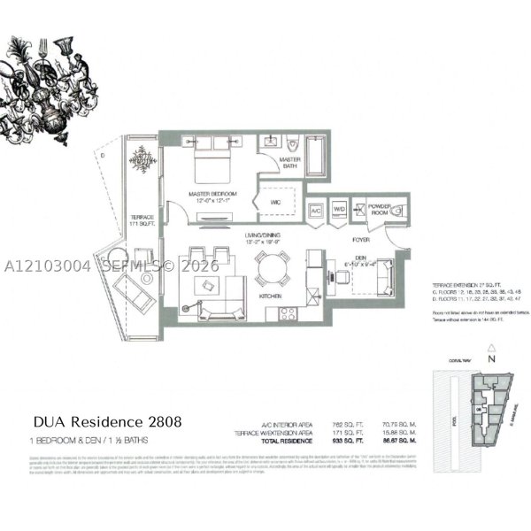 Comprar apartamento en Dua Miami - SLS Brickell Condo 2808