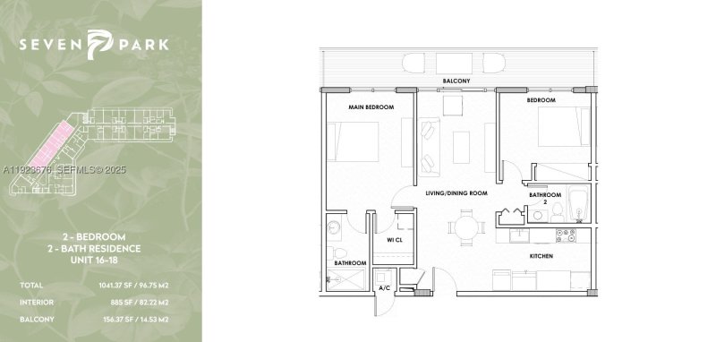 Condo for sale at Seven Park 414