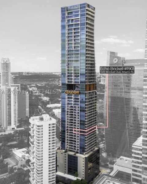 Condo for sale at Echo Brickell 1901