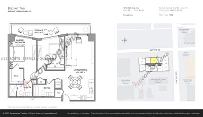 Aluguel de apartamento no Brickell Ten 1606