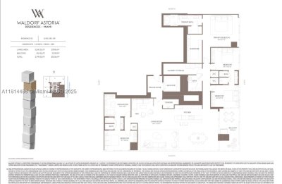 Comprar apartamento en Waldorf Astoria Miami Hotel and Residences 8502
