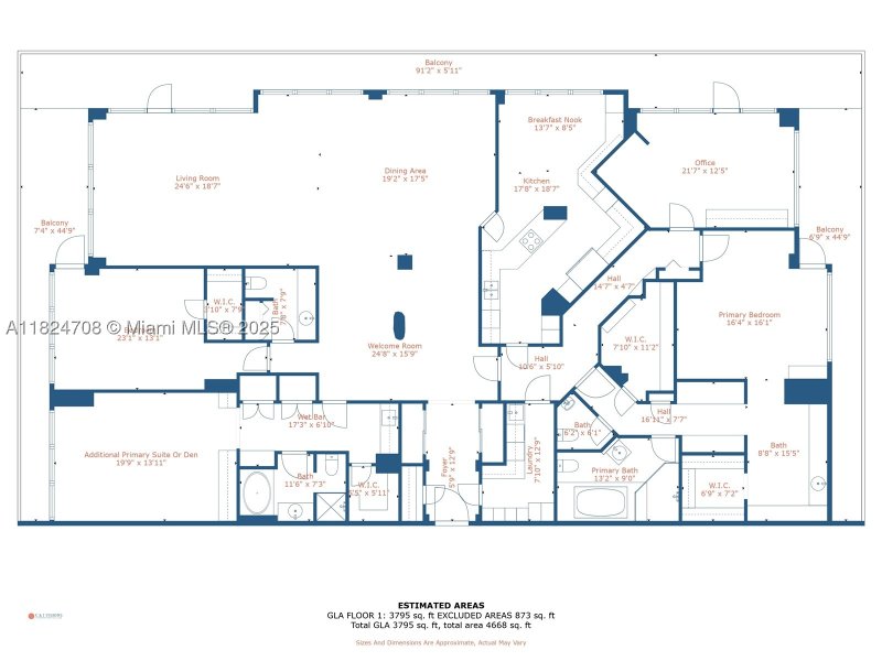 Condo for sale at Point of Americas 1501-1503
