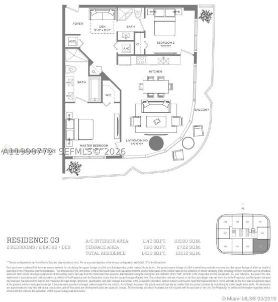 Comprar apartamento en Brickell Heights West 2003