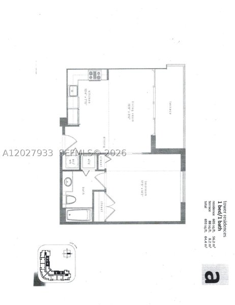 Comprar apartamento en Met 1 T-2909