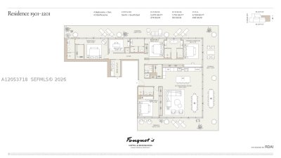 Comprar apartamento en Miami Design Residences Designed by Chipperfield 2101