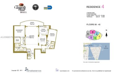Comprar apartamento en Three Tequesta Point 1104