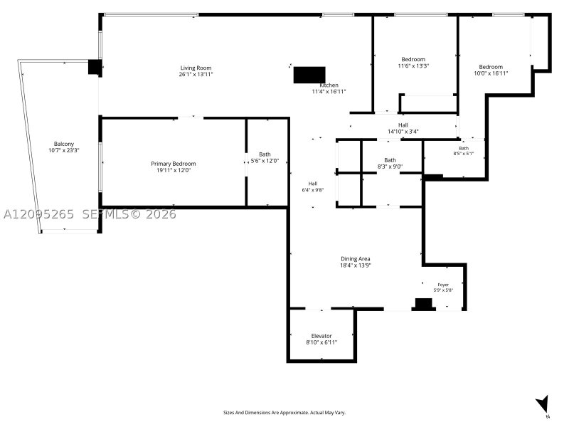 Alquiler de apartamento en 1010 Brickell 2905